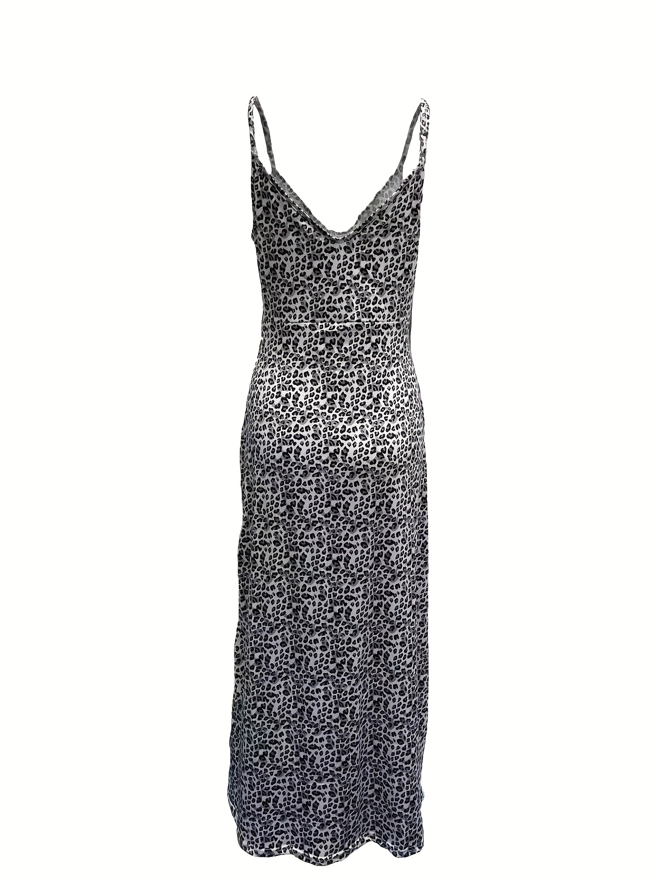 Vestido best sale tirantes leopardo