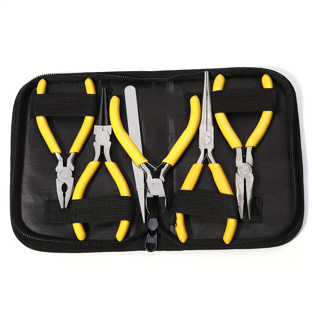 Diy Jewelry Making Tool Set Eight piece Handmade Pliers - Temu