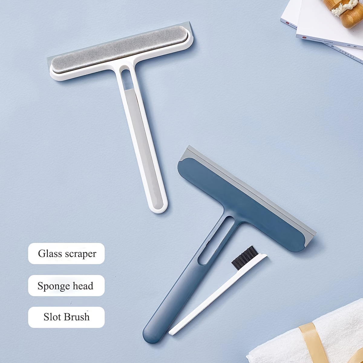Shower Squeegee Brush Multifunctional Spray Glass Cleaning - Temu