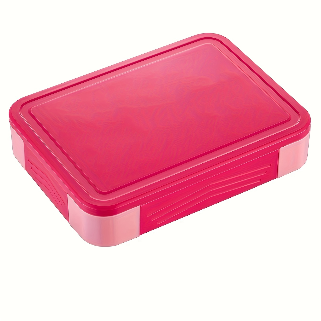 Portable Bento Snack Box 4 Section Food Storage Containers Reusable Snack  Boxes Office Travel Lunch Boxes