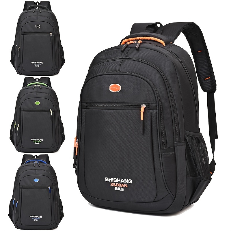 Mochila Portátil Cuero Genuino Unisex Delgada Hombres 15 - Temu