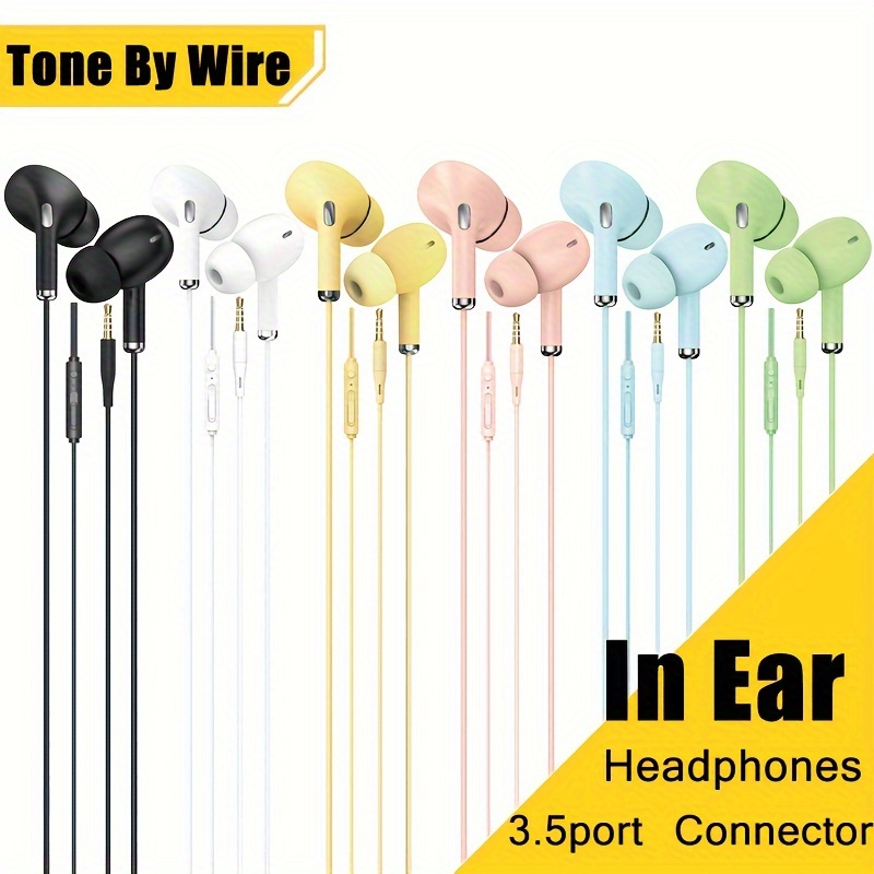 Super Bass Casque Écouteurs In-Ear pour Samsung IPHONE Ipod Etc Microphone