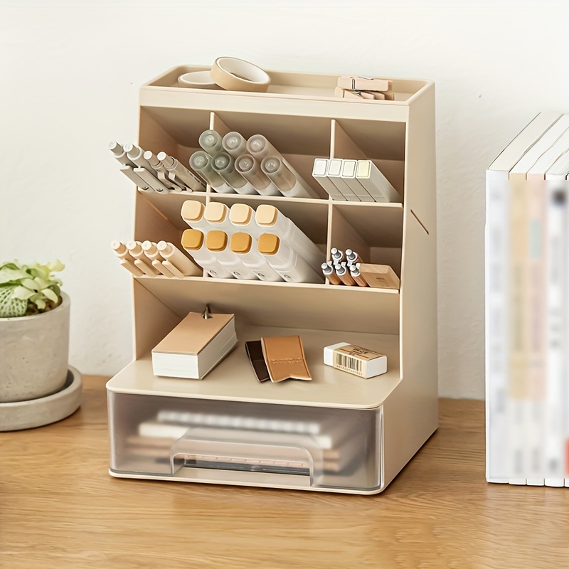 Cute Creative Desktop Drawer Storage Box desktop - Temu