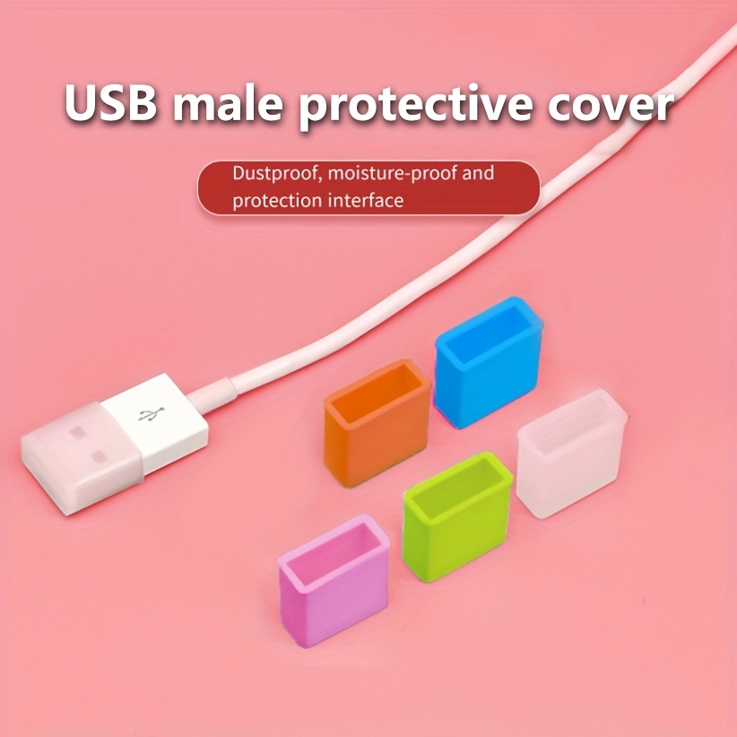 Capuchon Anti poussière Pour Tête Mâle Usb Standard 2 Pièces - Temu Canada