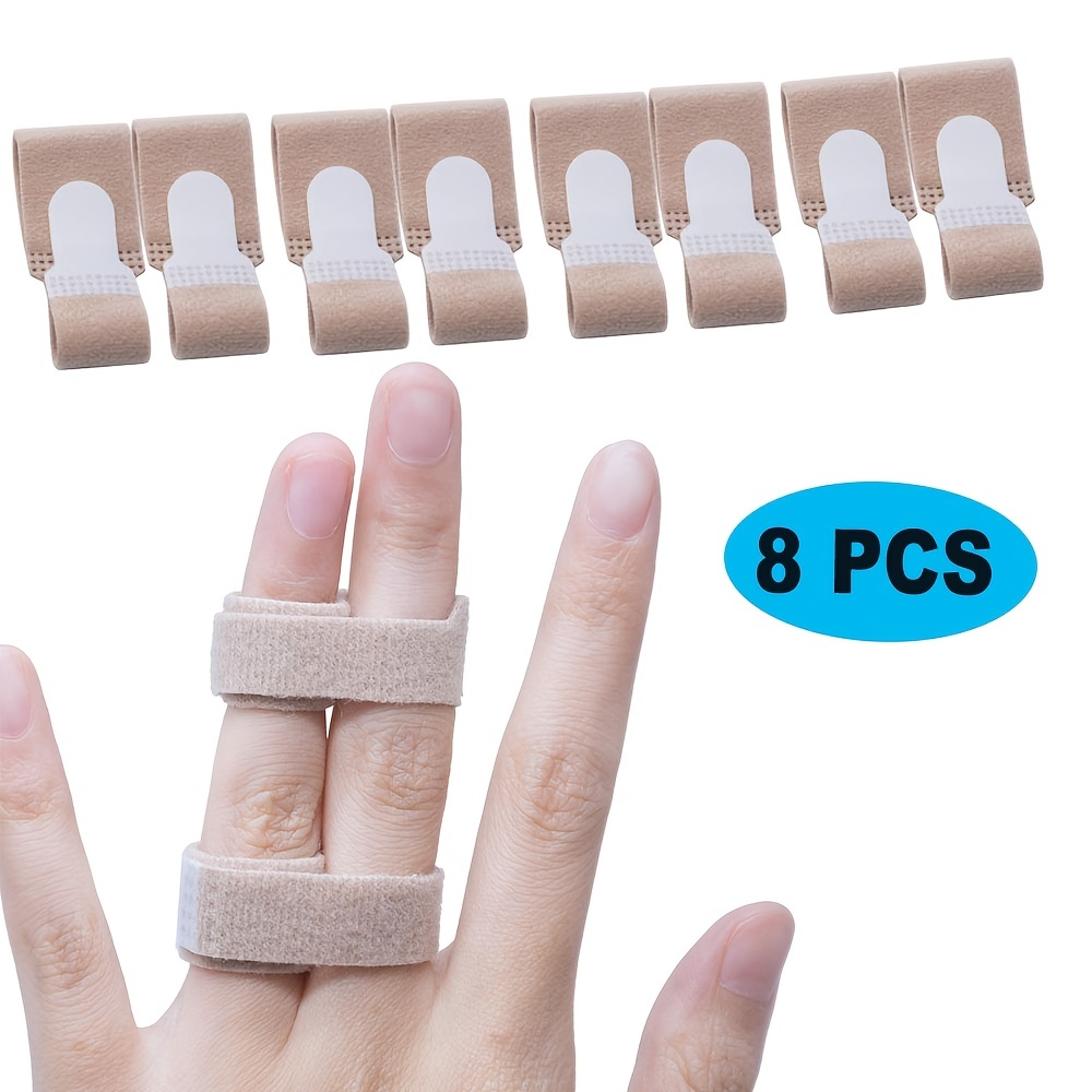 Cunas de gel para los dedos, soporte protector de dedos (14 piezas) nuevo  material de fundas para dedos ideales para dedos gatillo, eccema de manos
