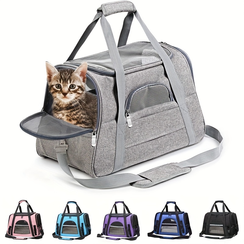 Portable Pet Carrie Bag Cat Shoulder Bag Christmas Cat Nest Cat Travel Bag  For Pet Going Out - Temu
