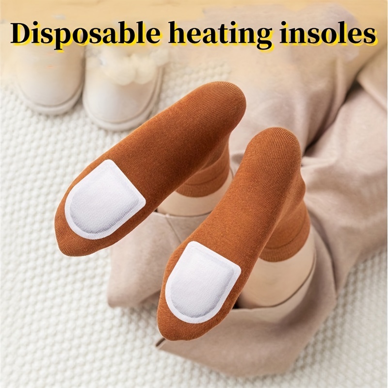 

20 Pairs/40 Pieces Women's Toe Warmers - Safe And Natural Air-activated Odorless Toe Warmers