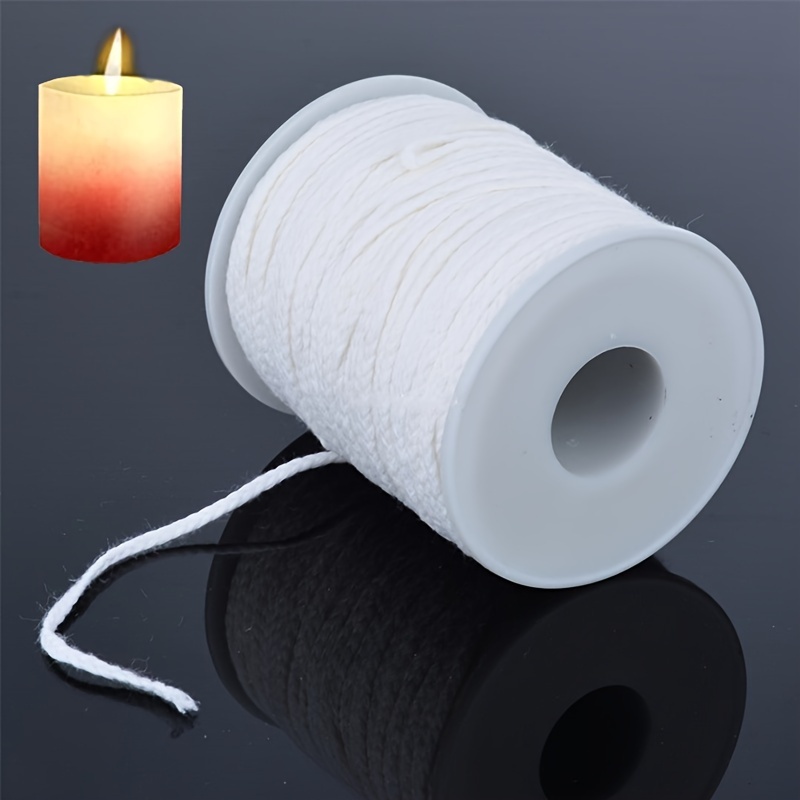 50Pcs Candle Wicks Pre-Waxed Wick 4 Inch For Candles Cotton Core DIY Making  US