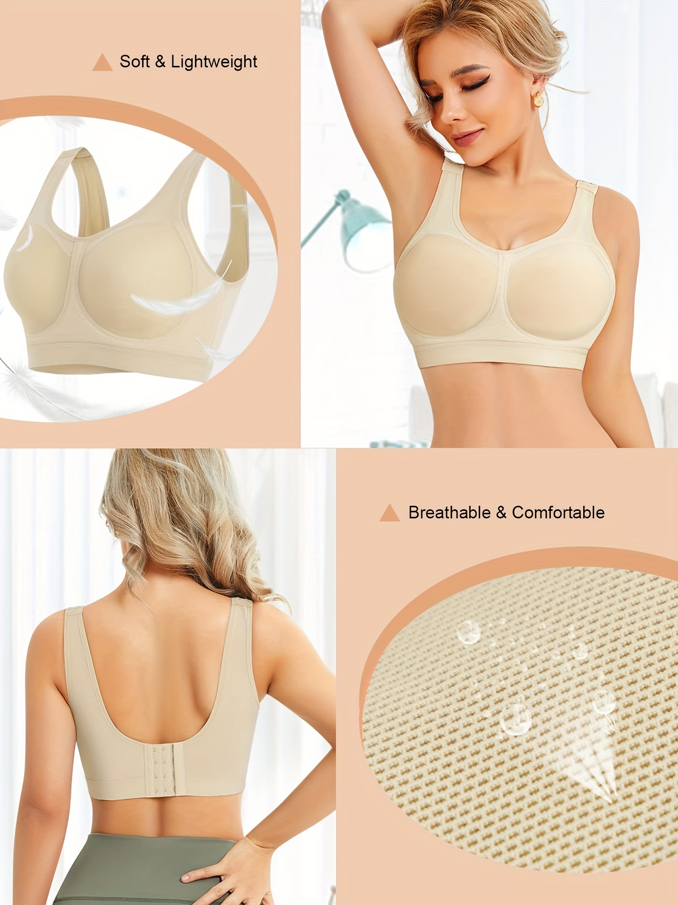 Second Skin Seamless Wide Support Bra  Affordable, Comfy, Stylish –  Seamless Lingerie