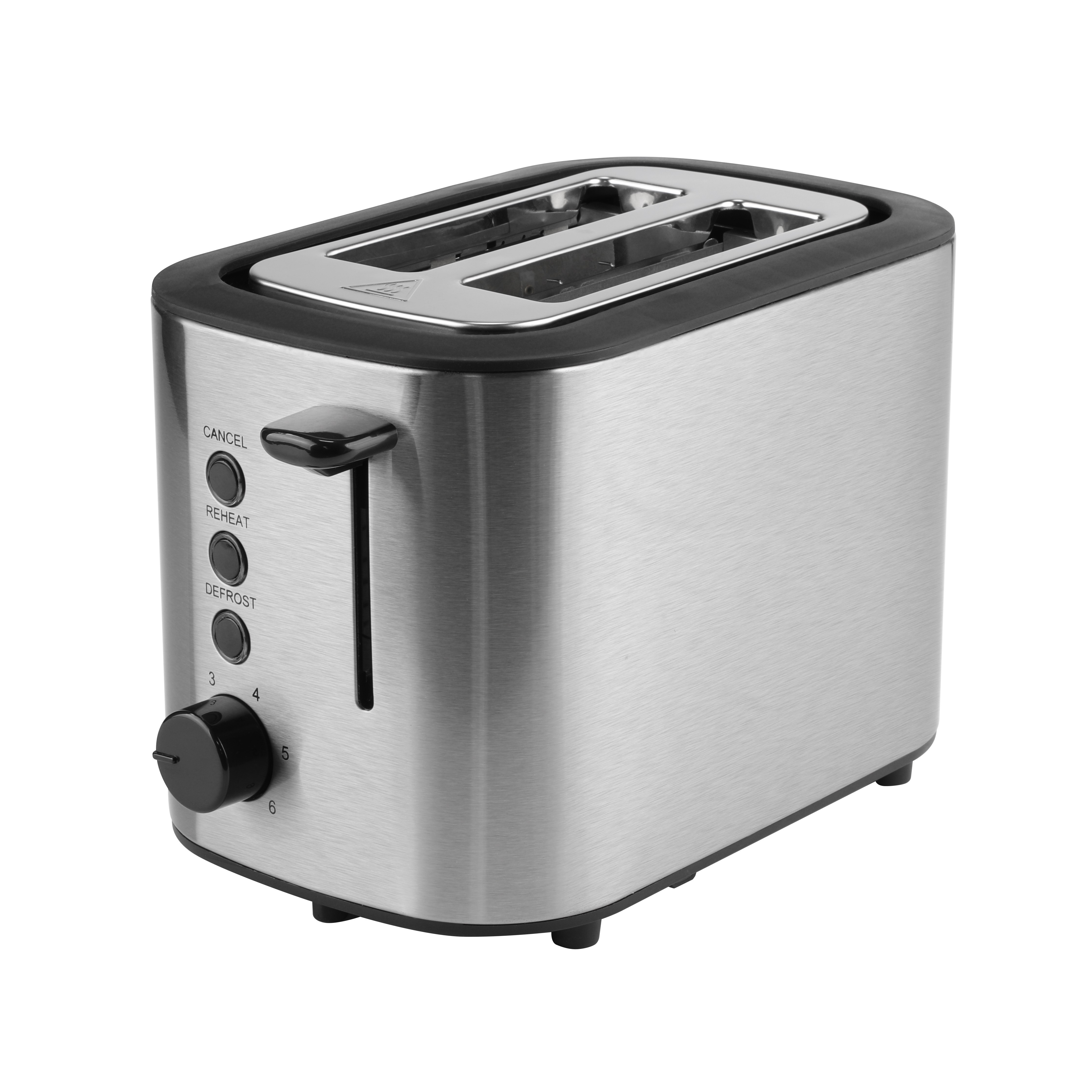 Us Plug 2 Toaster Stainless Steel Toaster With Cancel - Temu