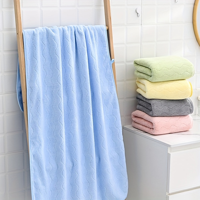 Cotton Hand Towel Bath Towel Set, Spa Or Bathroom Towel, 1 Bath Towel & 2  Hand Towels, Machine Washable, 450gsm Thick Plush, Bathroom Towel With High  Water Absorption, Super Soft - Temu