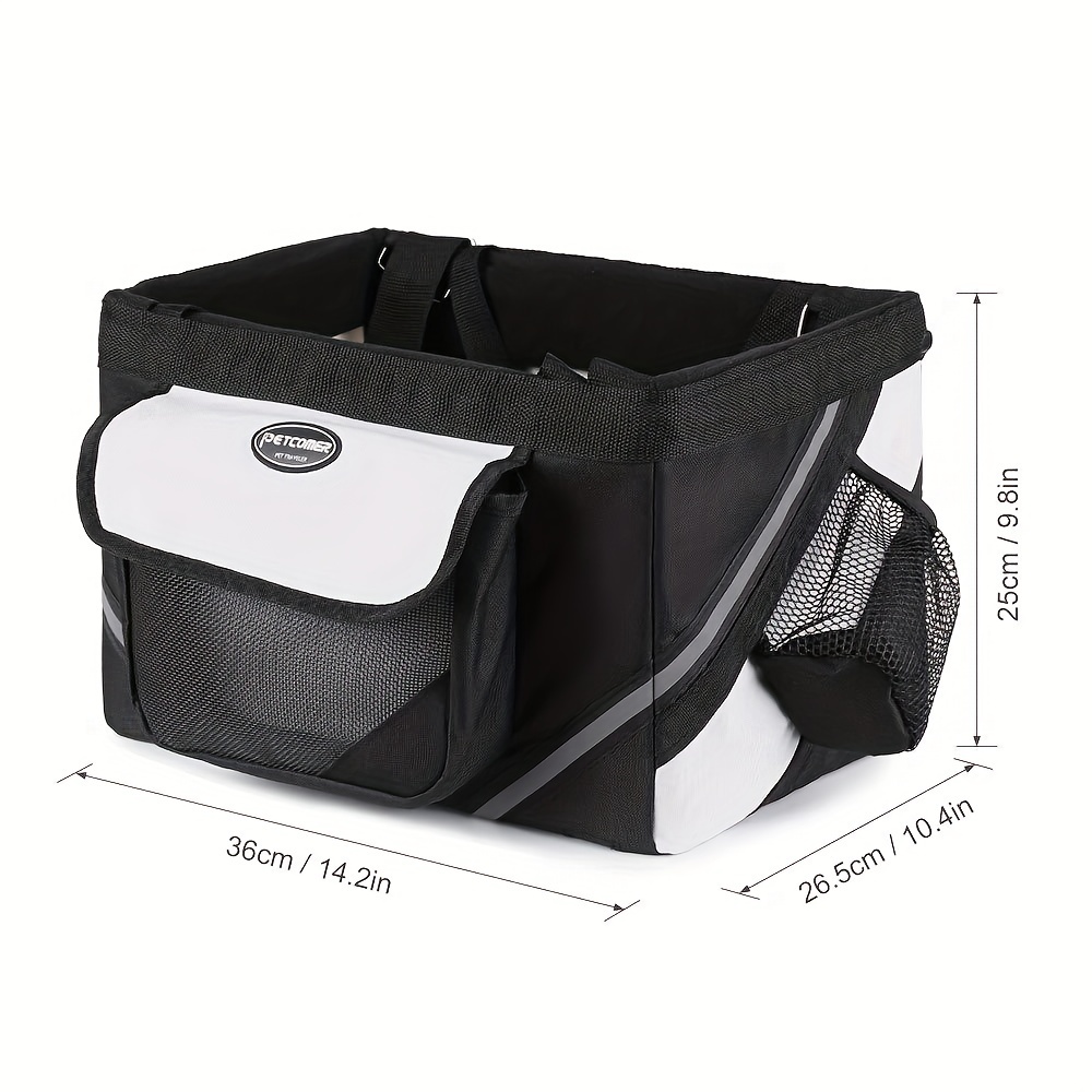Pet Bicycle Bag for Traveling with Cats and Dogs
