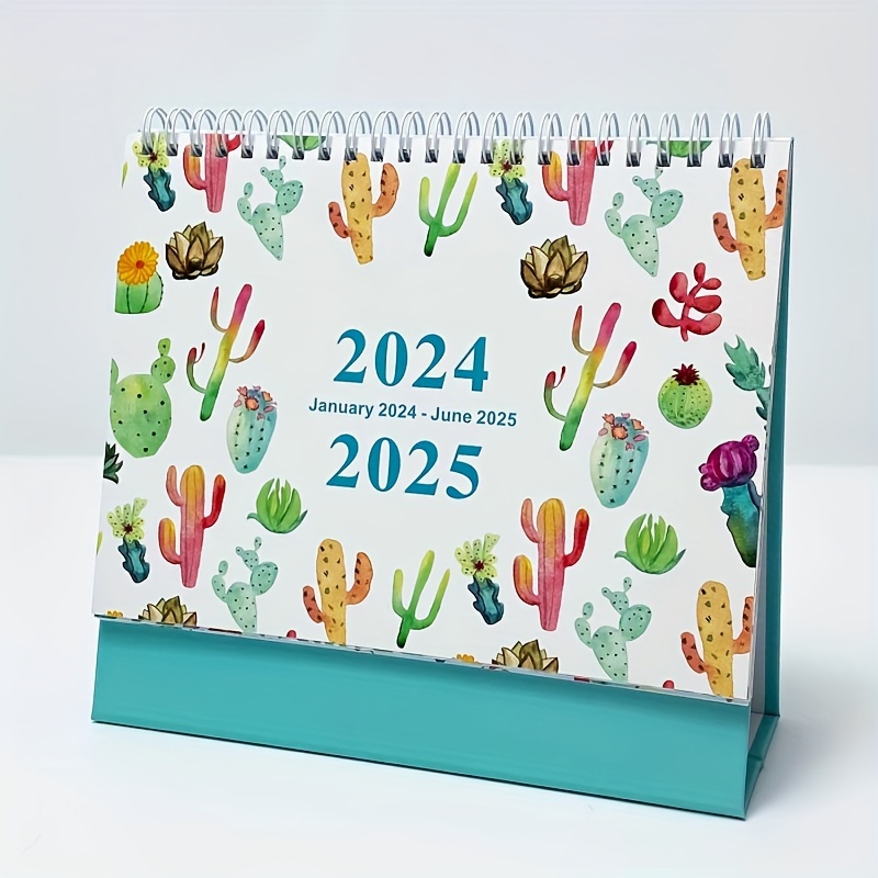 2024 2025 Calendar Plan Spiral 18 Month Office Plan From - Temu