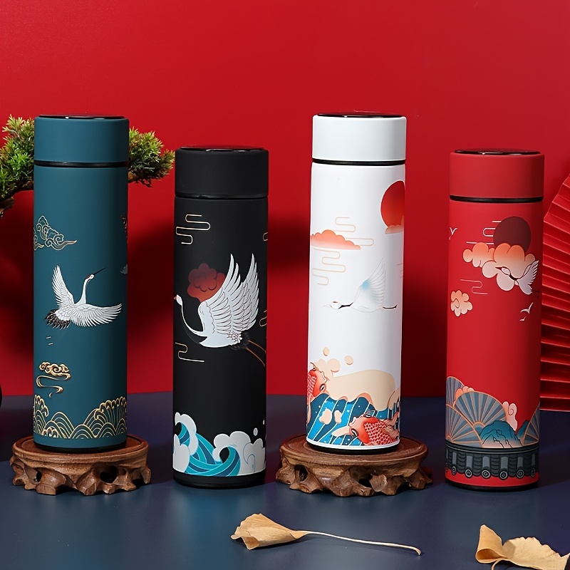 500ml creative chinese style retro thermos