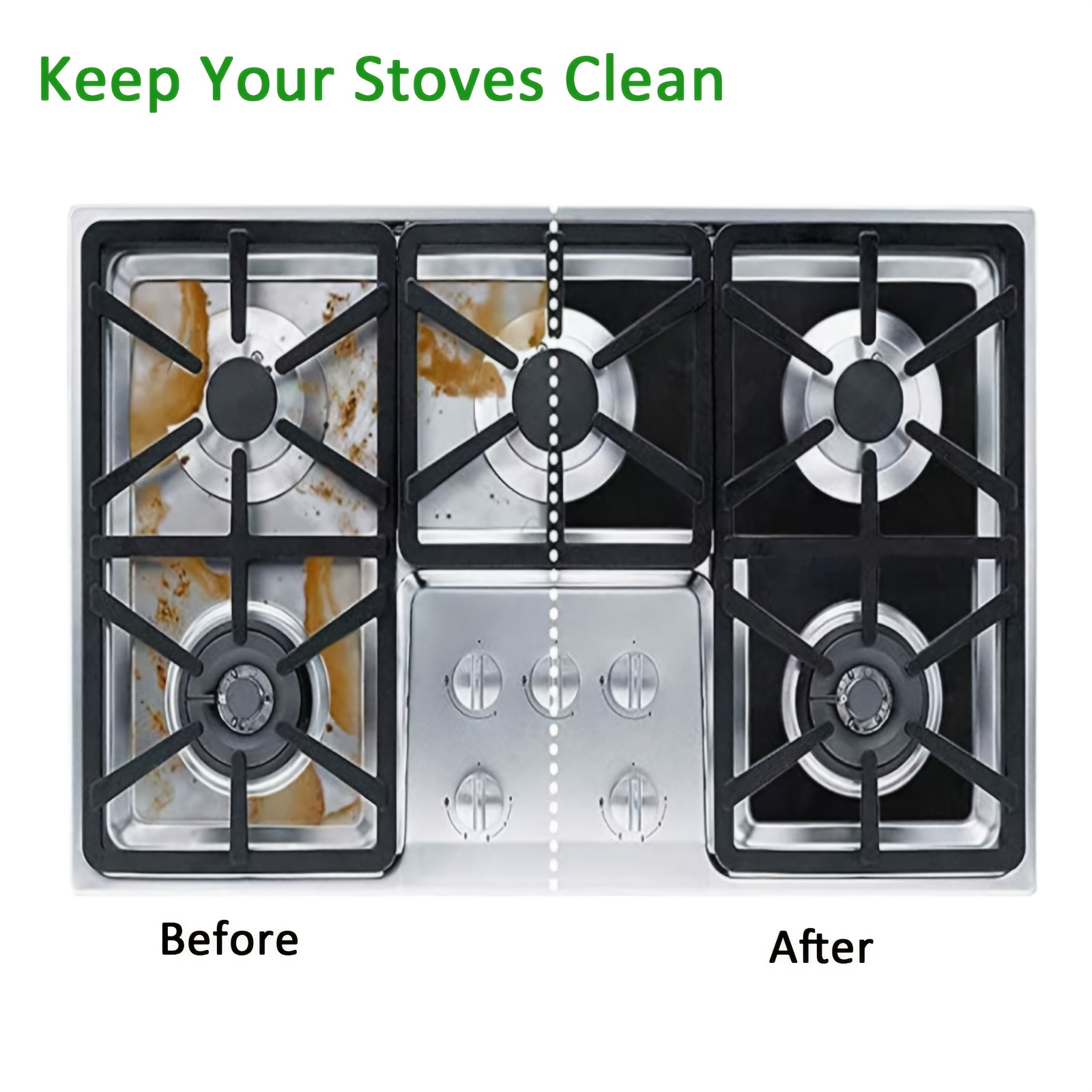 Stove Cover, Non-stick Gas Stove Top Protectors, Gas Range Stove Mat,  Reusable Oven Liners, Gas Range Protection Covers, Washable Mat, Stove  Guard, Keep Stove Clean, Kitchen Gadgets, Kitchen Accessories, Home Kitchen  Items 