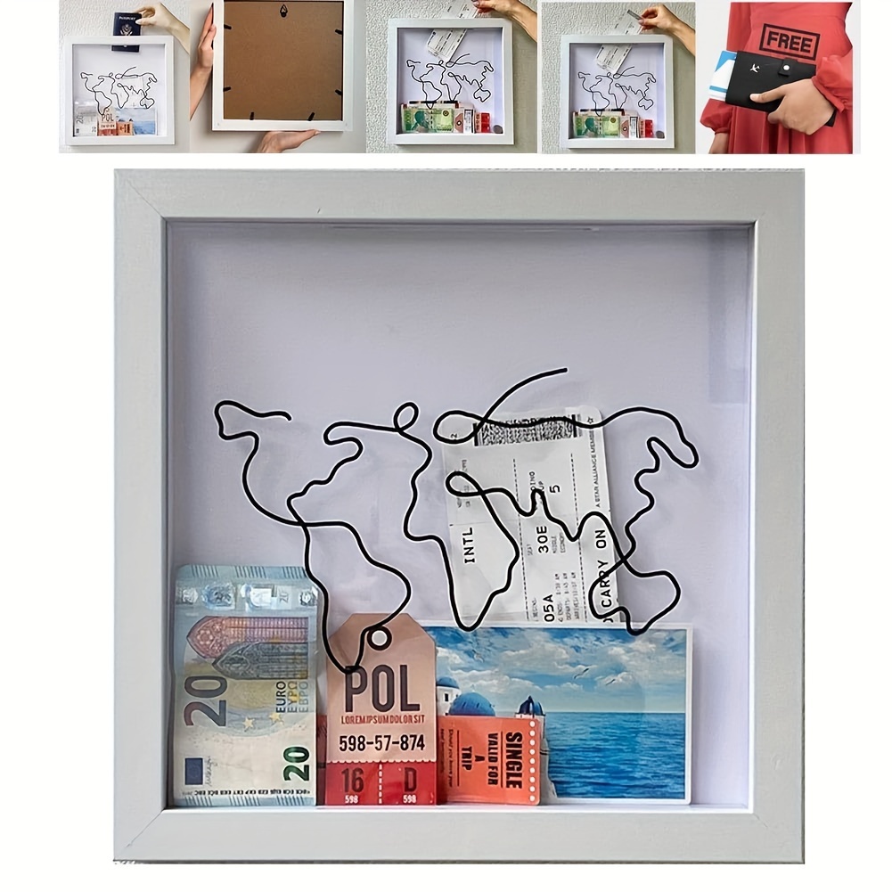 1pc Cornice Foto Shadow Box Cornice Immagini 3d Riempimento - Temu