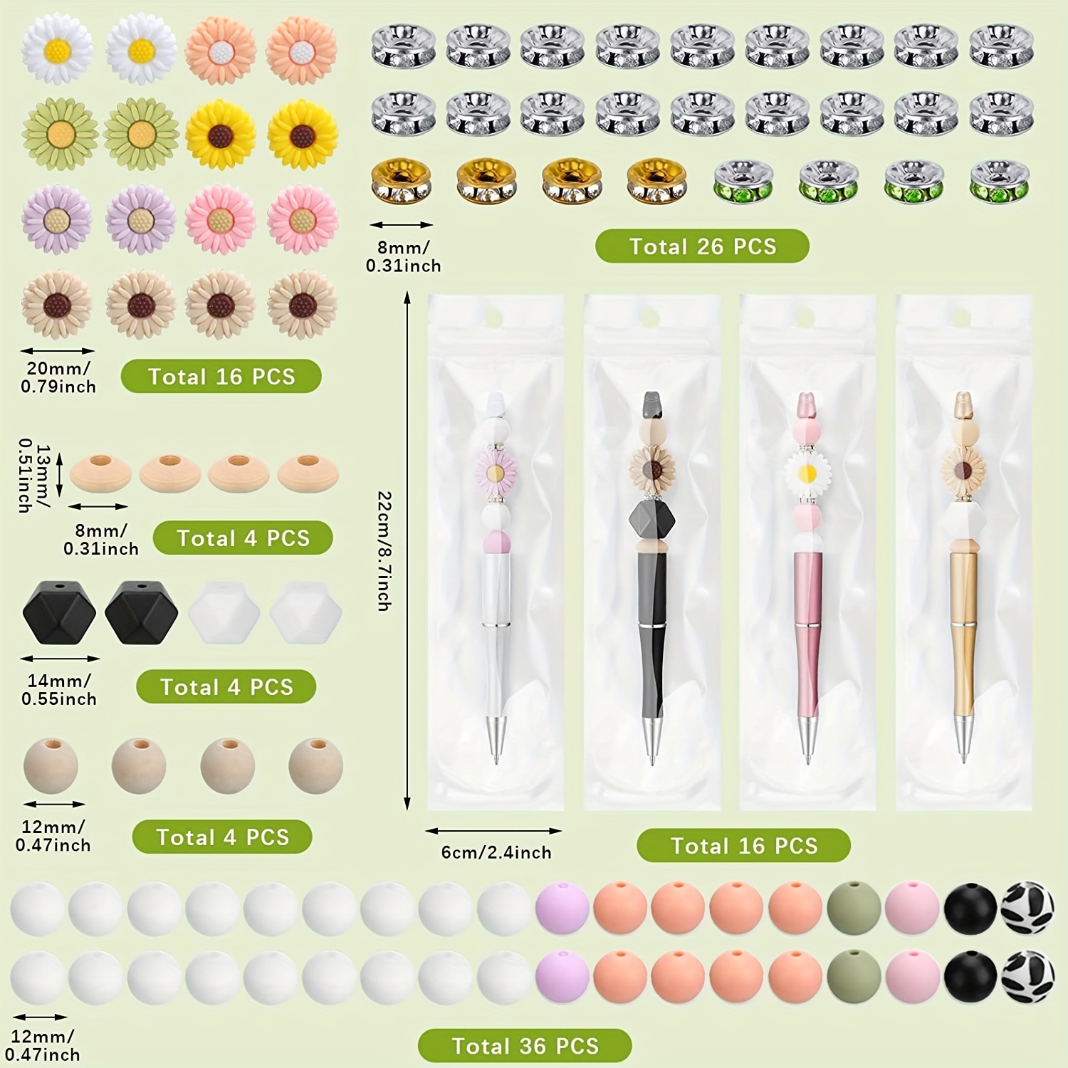 DIY beadable pen kit- silicone – Rockymountianbeads