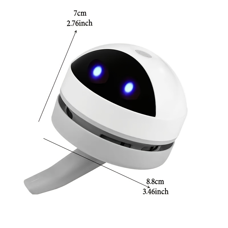 Usb Recargable Lindo Robot Forma Portátil Mini Aspiradora - Temu Chile