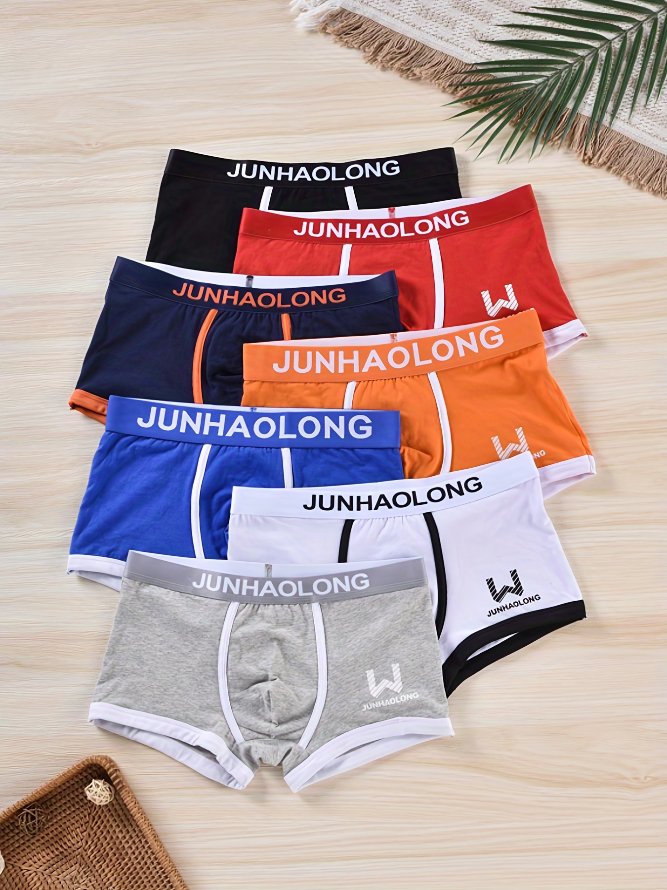 Cheap 4 Pcs Red Color Men Underwear Cotton Boxers Shorts Underpants Boy  Undies Knickers Homme Trunks Year of the Dragon New Year Gifts