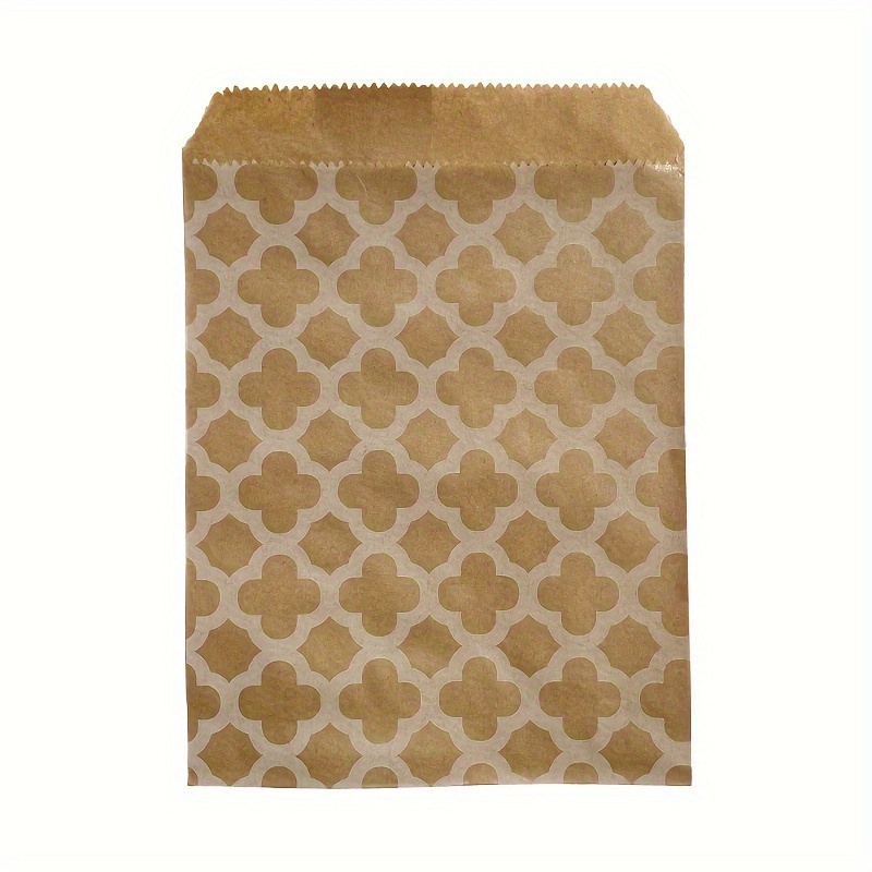 TEMU 25 pochettes en papier 13x18 cm avec motif à , rayures et chevrons – pour , anniversaires, emballages de cadeaux, cadeaux et décorations