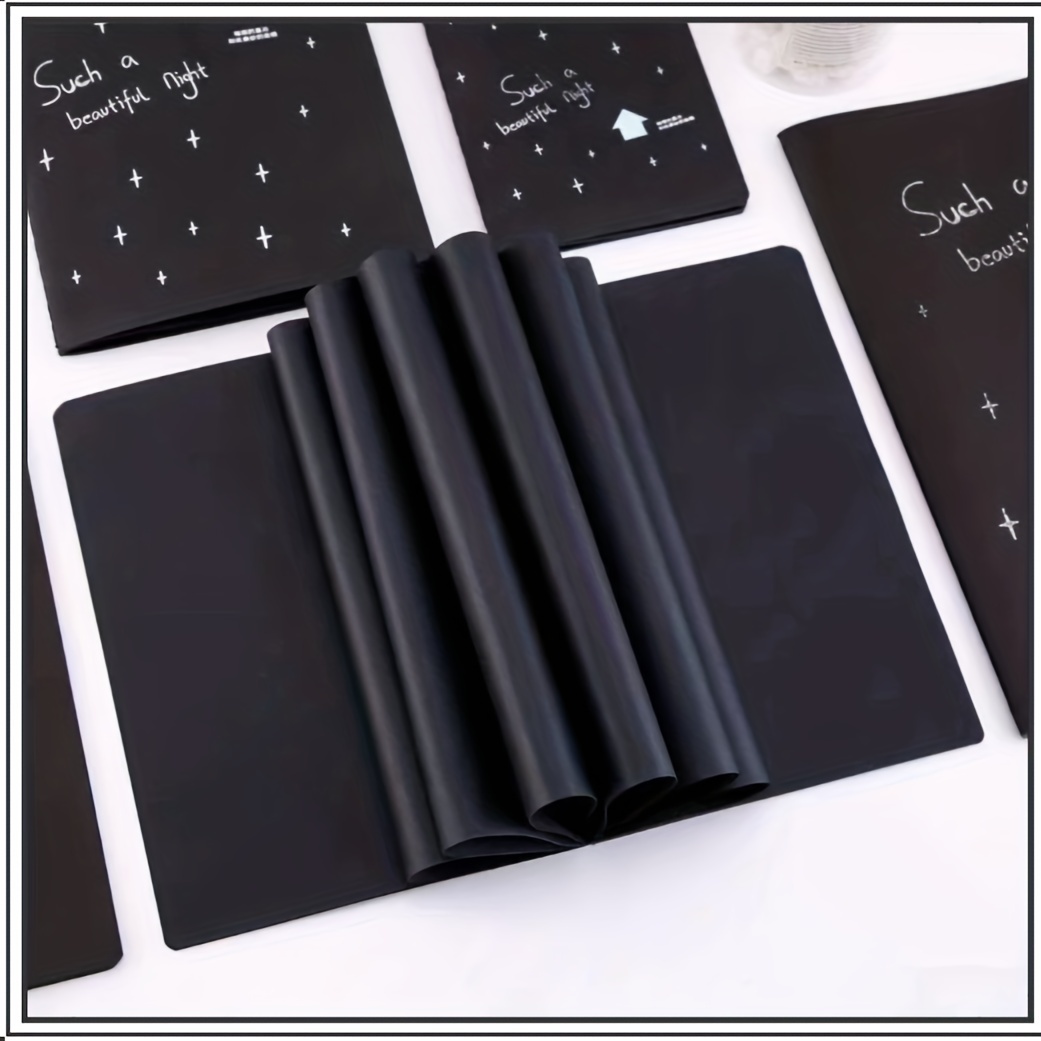 Sketch Book: Small Notebook for Drawing, Doodling or Sketching ( Blank  Black Paper Drawing and Write Journal )
