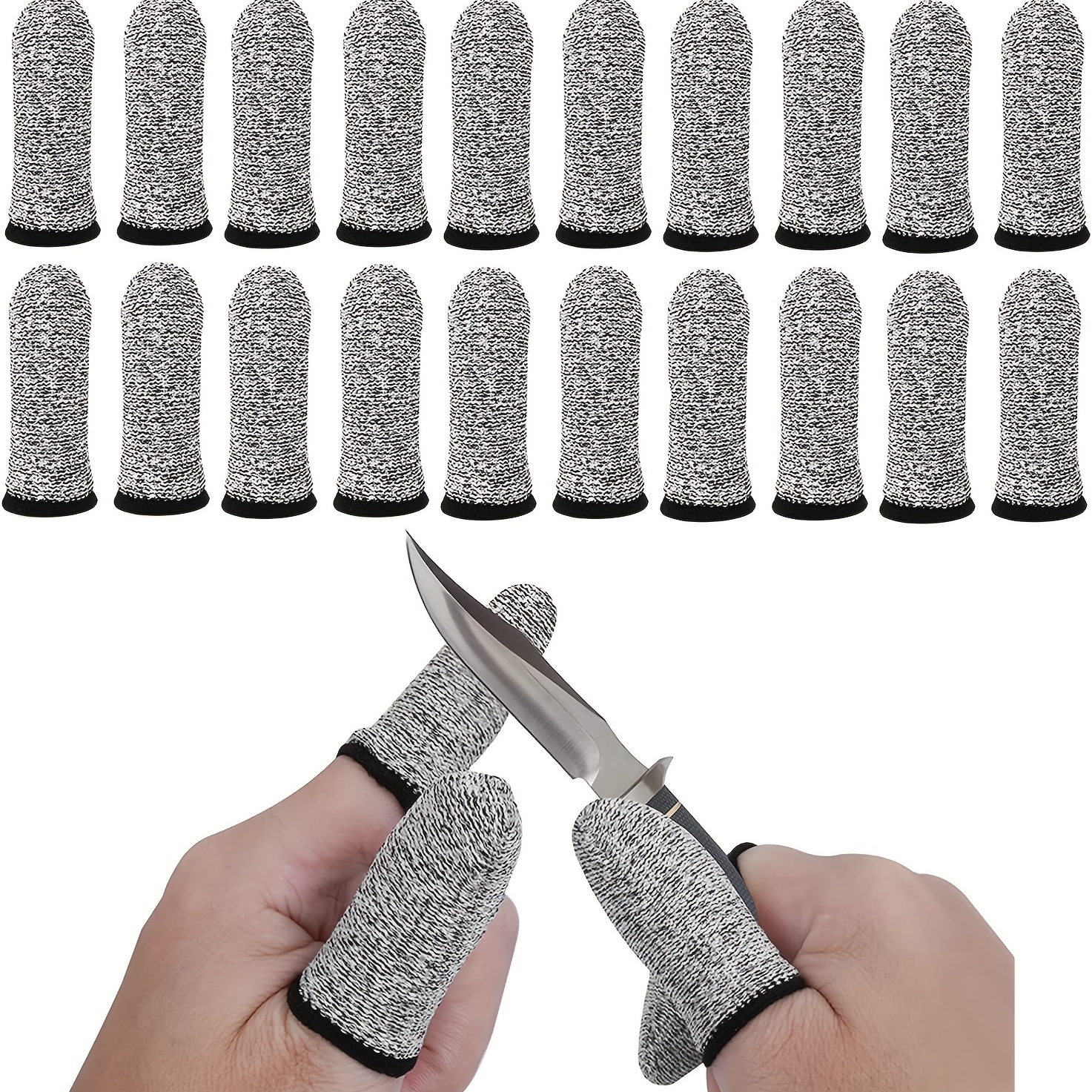 Finger Cots Cut Resistant Protection Finger Reusable Cut - Temu