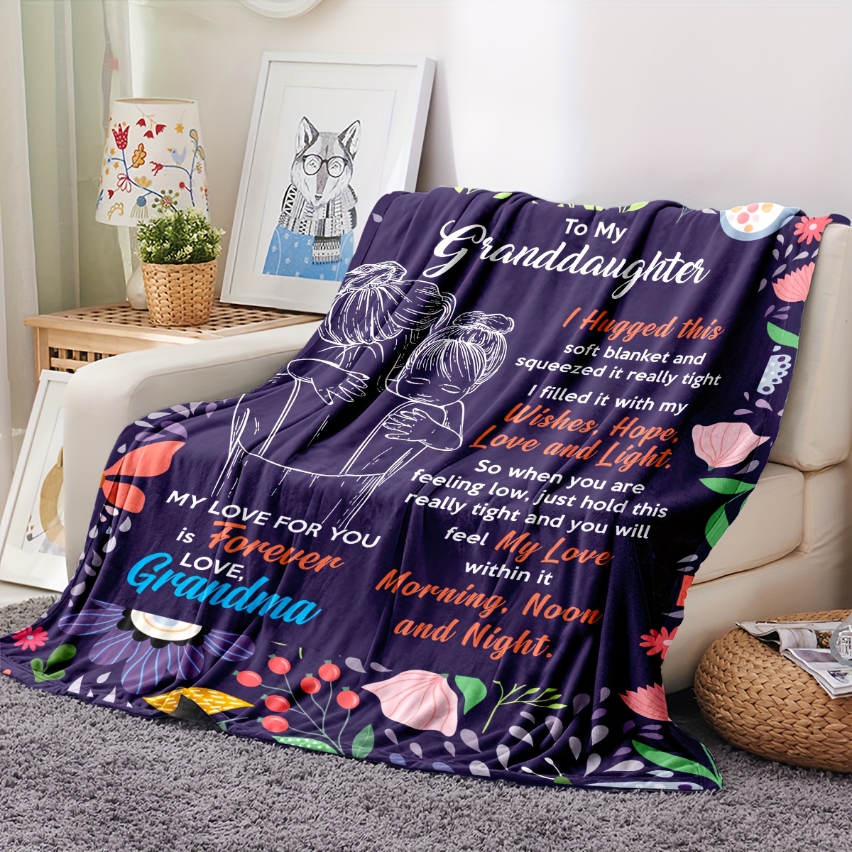 Blanket grandma best sale