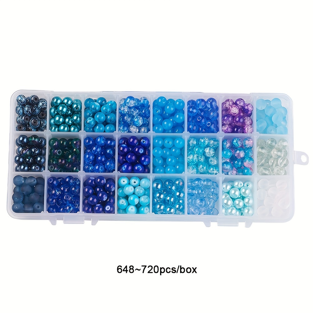 Blue Beads - Temu