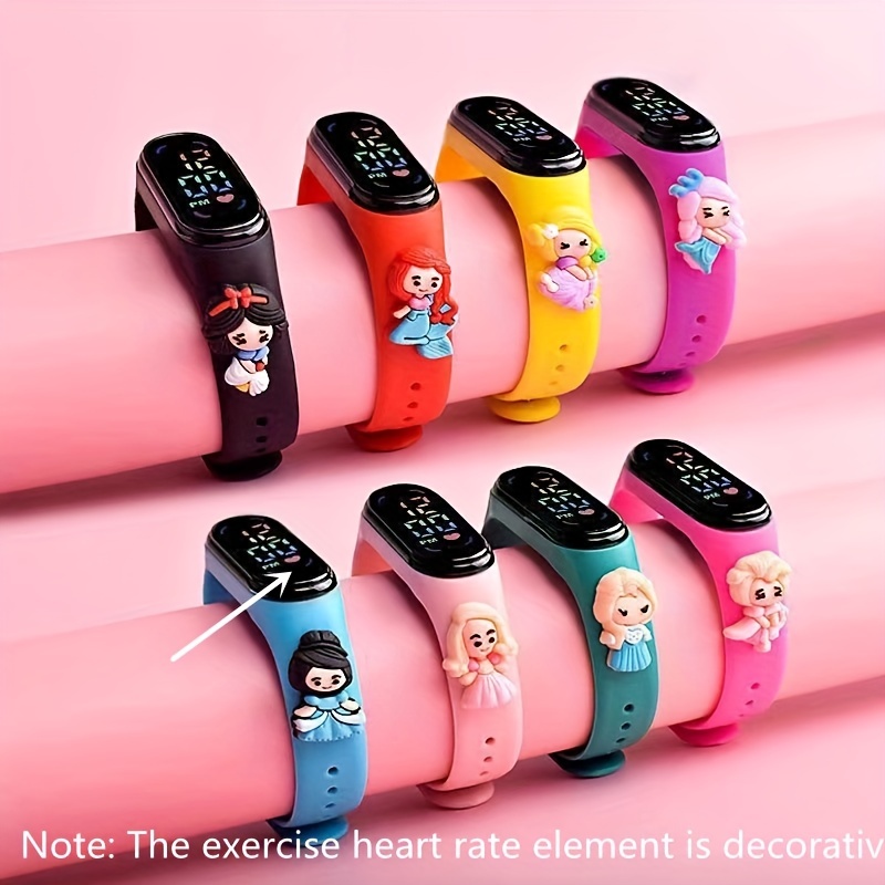 Reloj digital led con diseño para niños