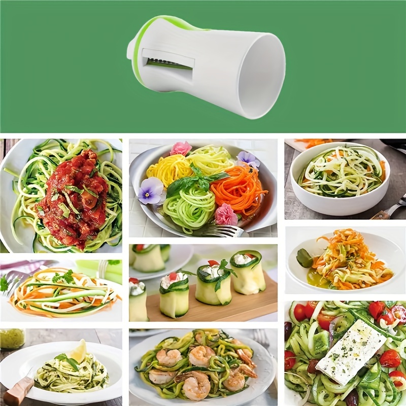 Vegetable Spiralizer Manual Zucchini Noodle Maker Zoodles - Temu