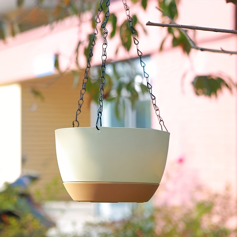 Balançoire Avec Des Plantes D'intérieur Dans Des Pots