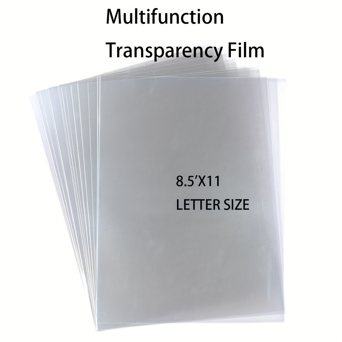 4.0mil Clear Transparency Film For Inkjet Printers - Temu