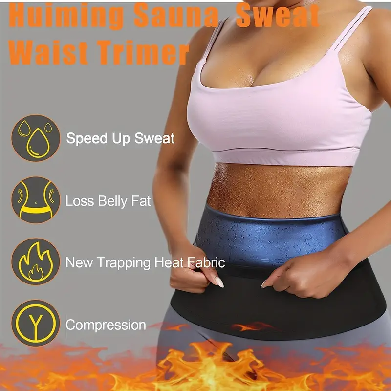 Women's Sauna Waist Shaper Tummy Control Slimming Waist - Temu