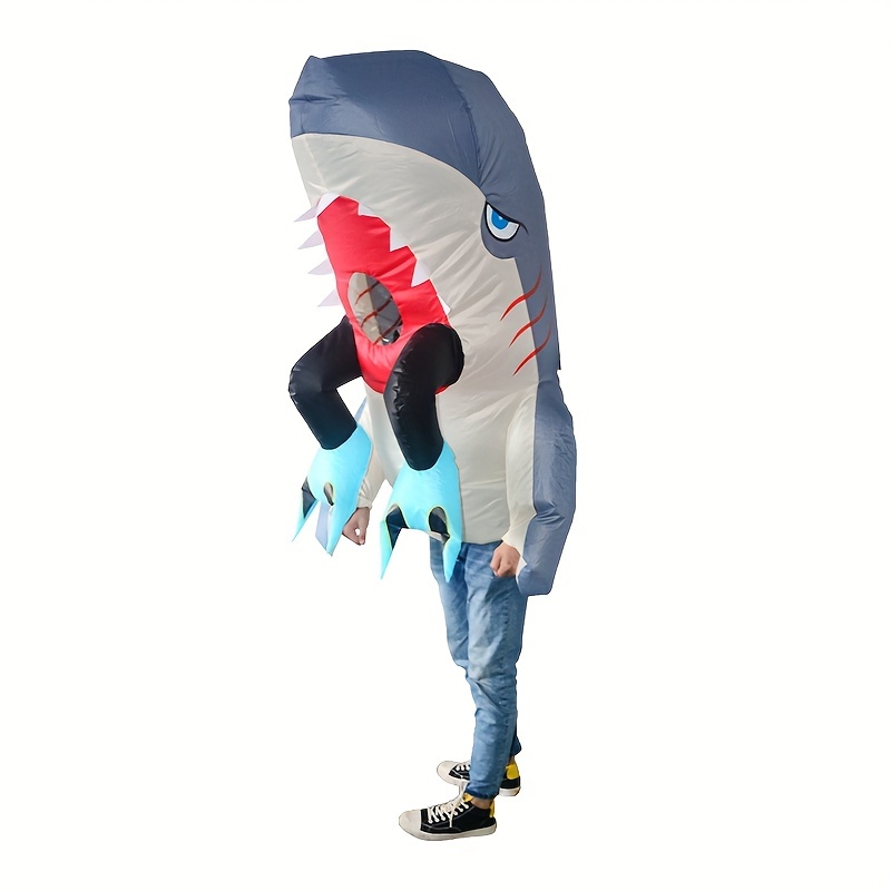 Man Eating Shark Inflatable Costume