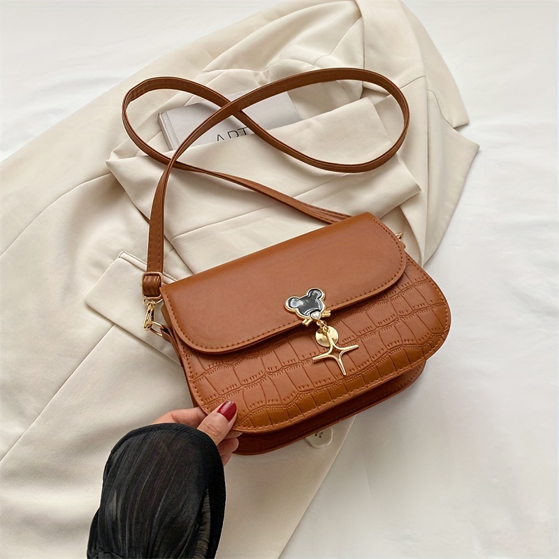 Women Messenger Bags Fashion Mini Bag With Deer Toy Shell Shape Shoulder  Bags
