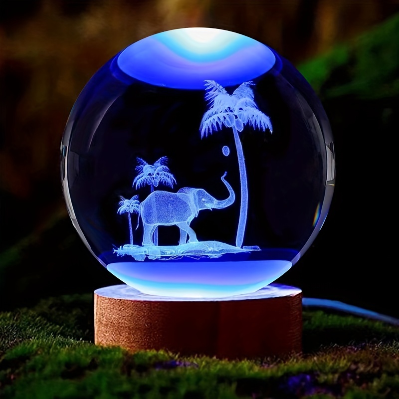 Lanterna solare a forma di elefante, 38,1 cm, ornamento luminoso