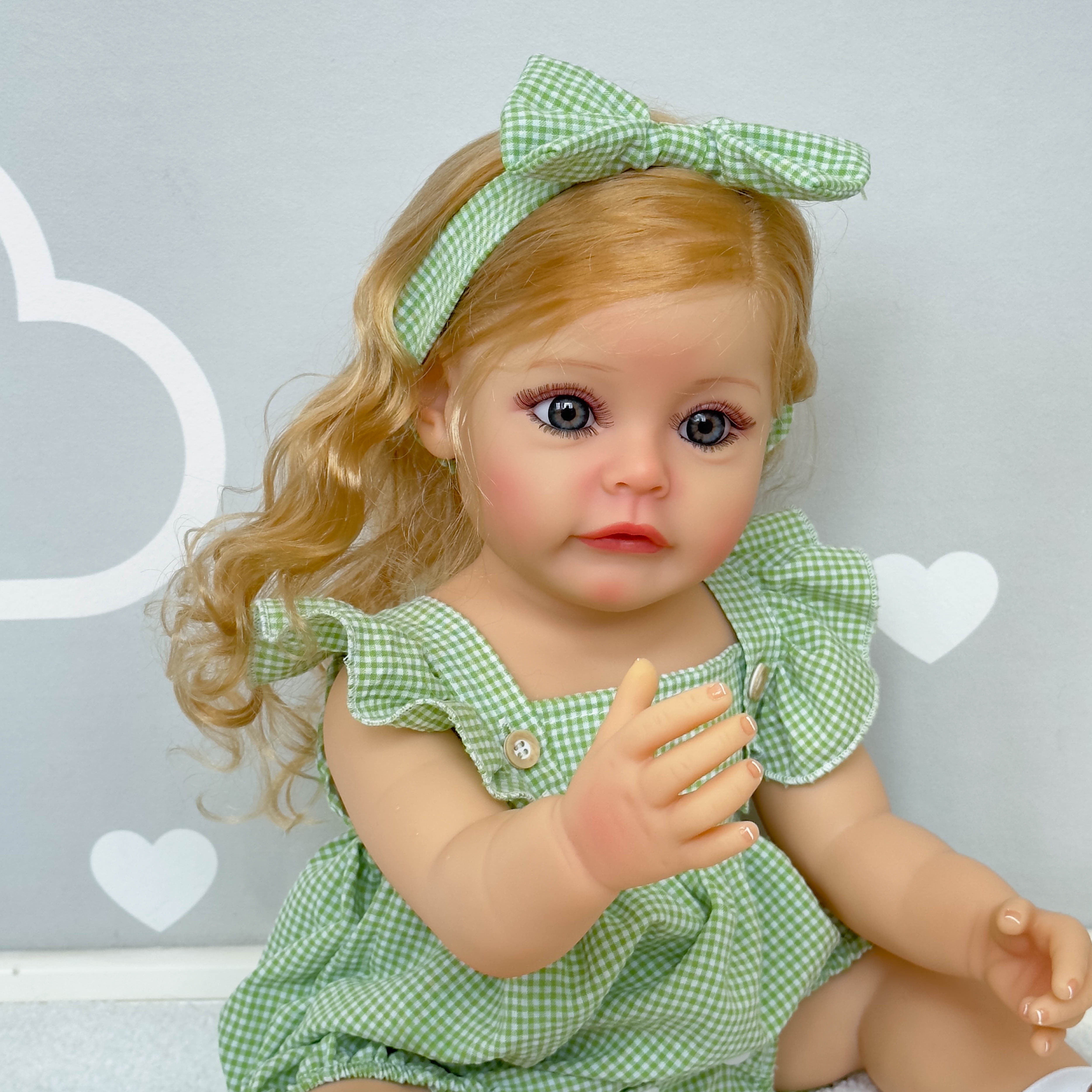 22 Reborn Toddler Girl Doll - Full Body Silicone, Hand-detailed Paint ...