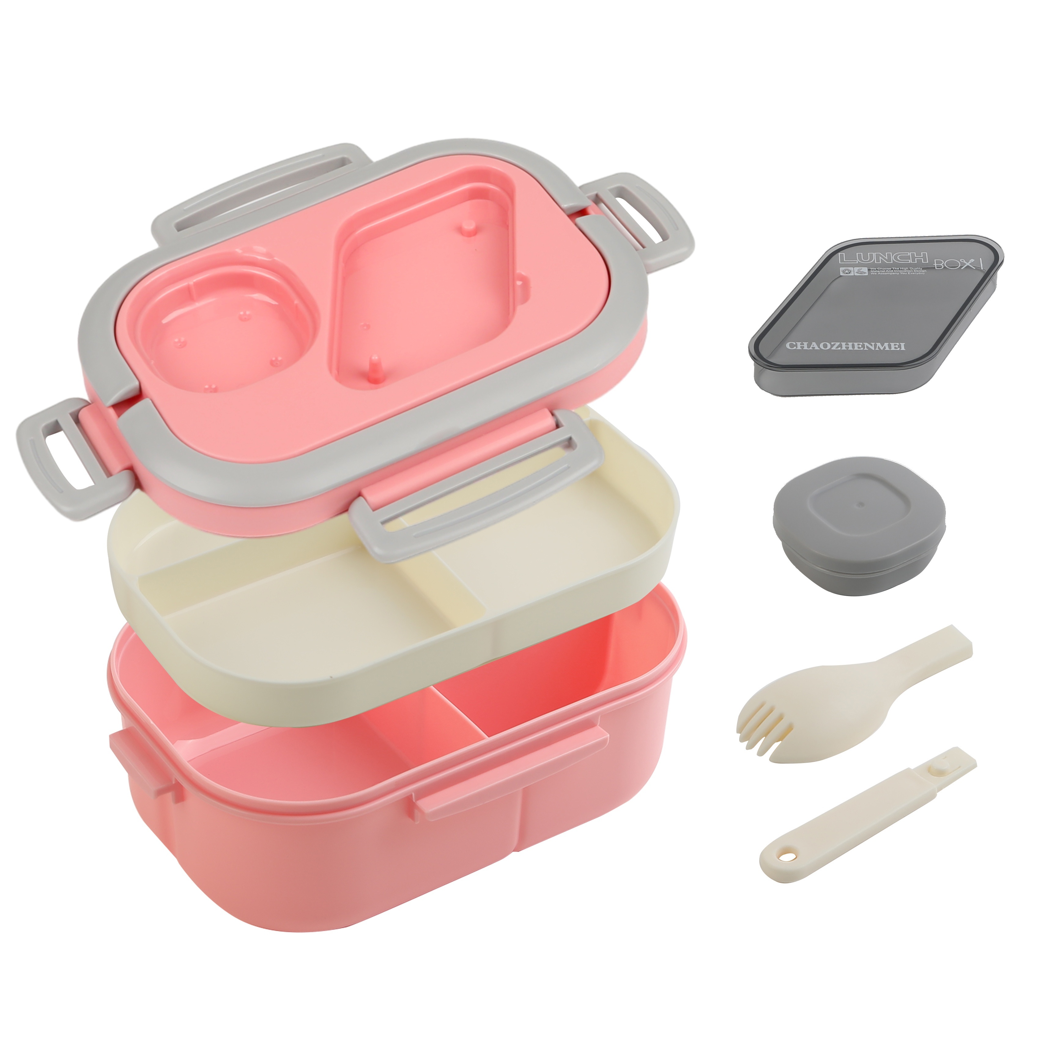 Lunch Box With Lid Large capacity Double layer Insulated - Temu