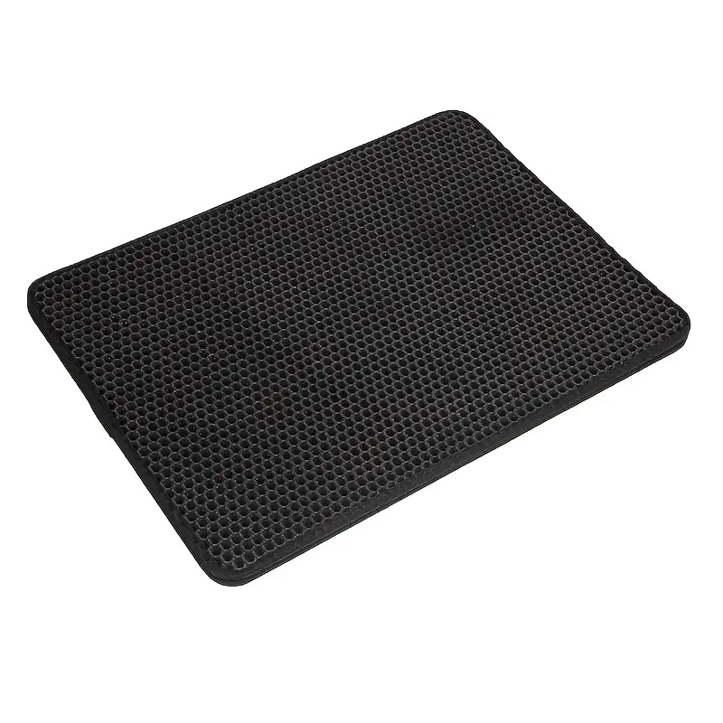 Cat Litter Mat, Eva Double Layer Cat Litter Trapping Mat, Non-slip Washable  Cat Cleaning Mat For Pet Toilet Kennel Litter Box - Temu