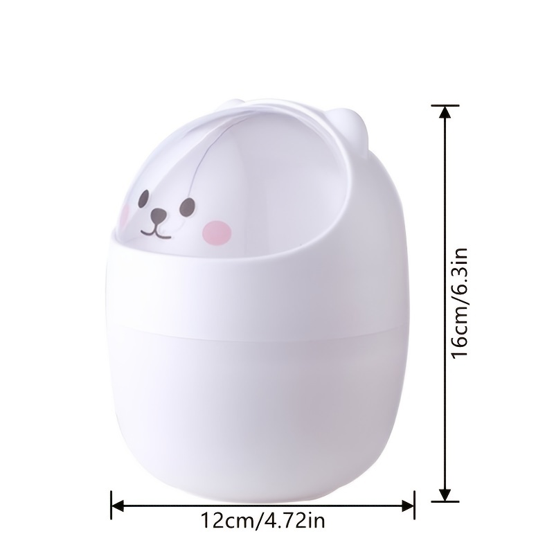 Creative Cute Household Desktop Mini Trash Home Garbage - Temu