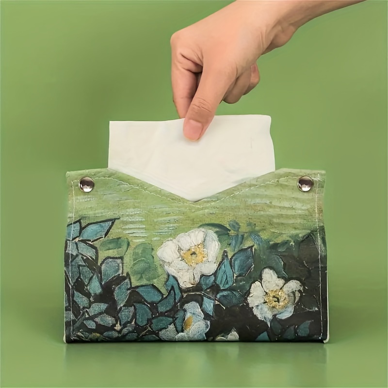 Pu Leather Refillable Tissue Box Facial Tissue Holder Hotel Room Tissue Box  - Buy Pu Leather Tissue Box,Facial Tissue Holder,Hotel Room Tissue Box