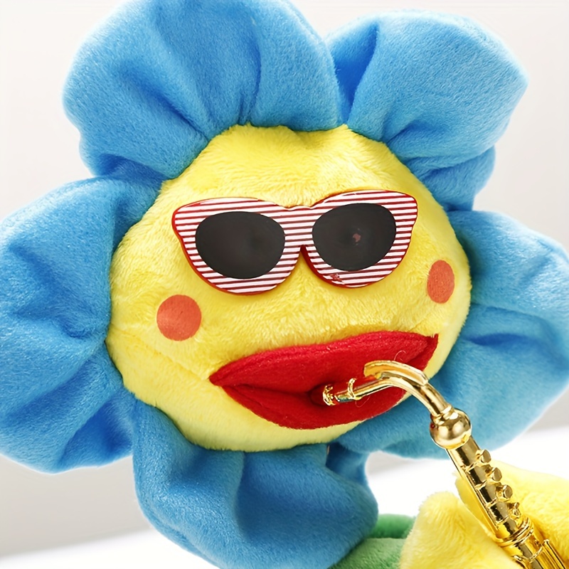 Electric Sunflower Enchanting Flower Funny Toy Singing - Temu