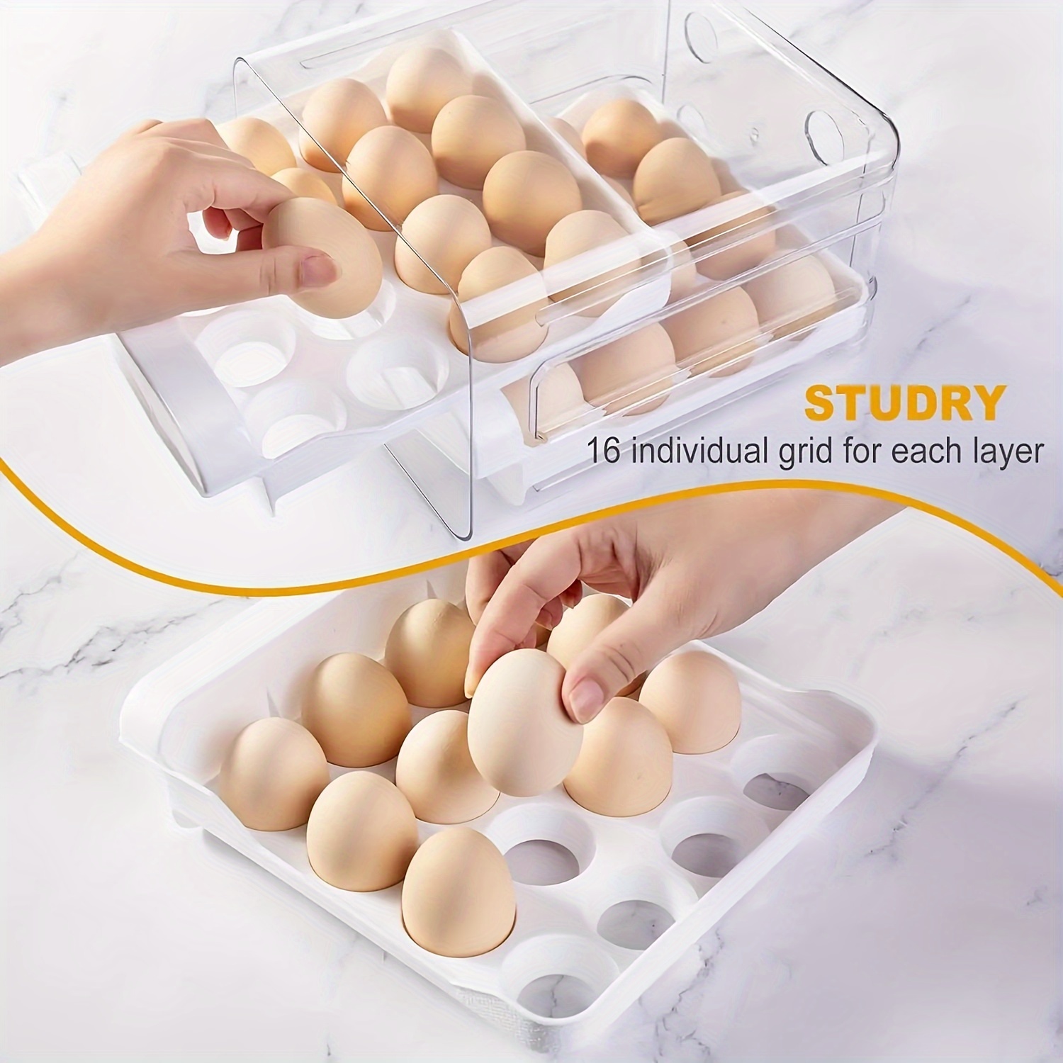 Porta Huevos Para Huevos Cocidos - Temu