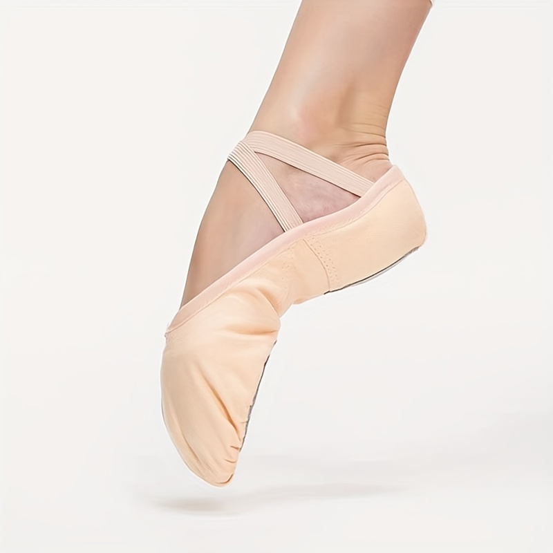 Zapatos Baile Moda Niña Zapatos Ballet Entrenamiento Boca - Temu