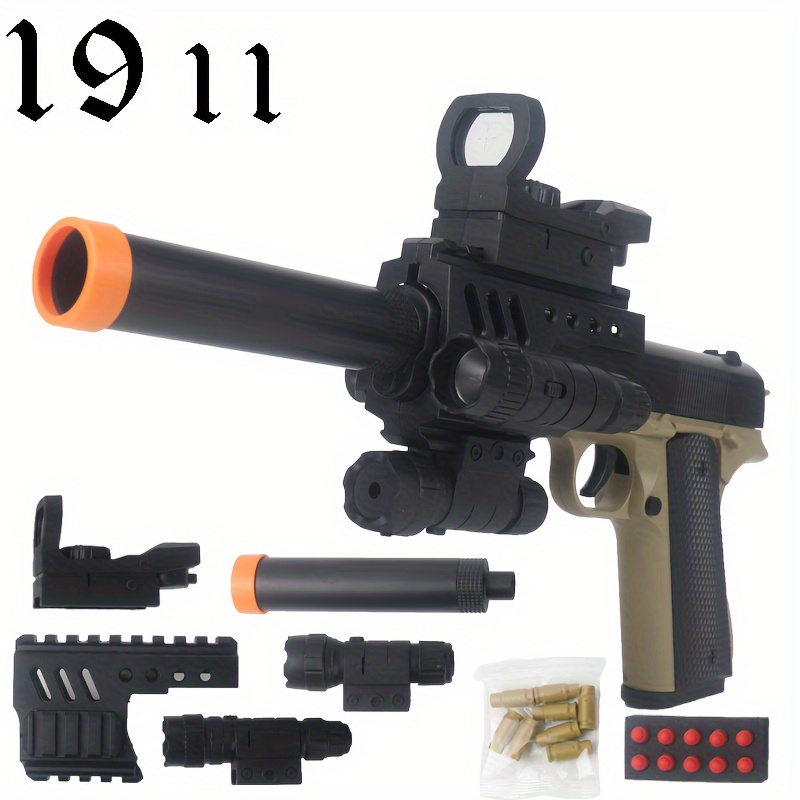 Nueva Pistola Juguete 1911 Suaves Disparos - Temu