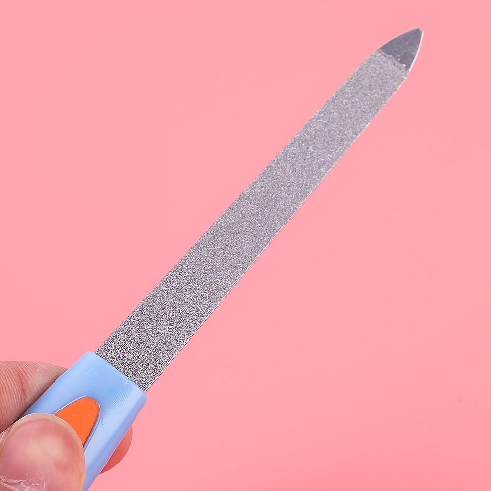 5 Pcs Professional Double Sided Nail File For Manicure Pedicure Finger And  Toe Nail Care | Shop Now For Limited-time Deals | Temu