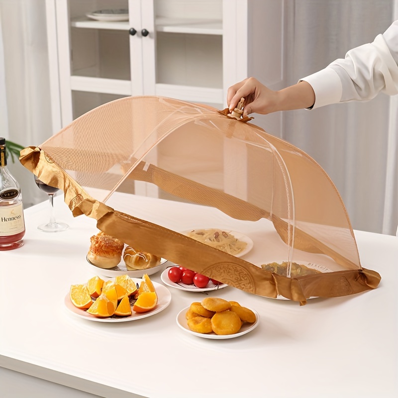 Food Cover Hollow Out Food Cover Kitchen Dustproof Food - Temu