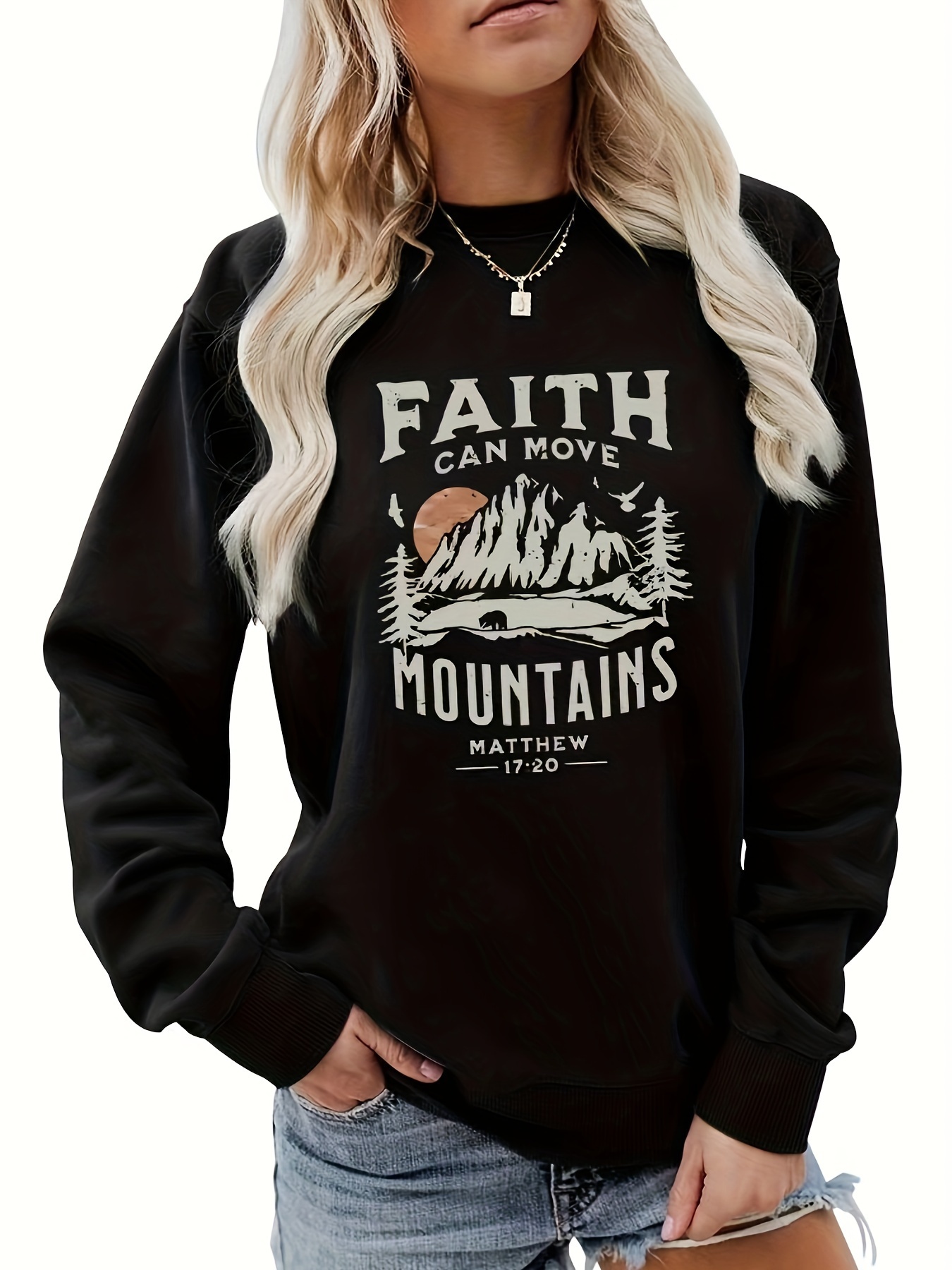 Mountain sweatshirt outlet women