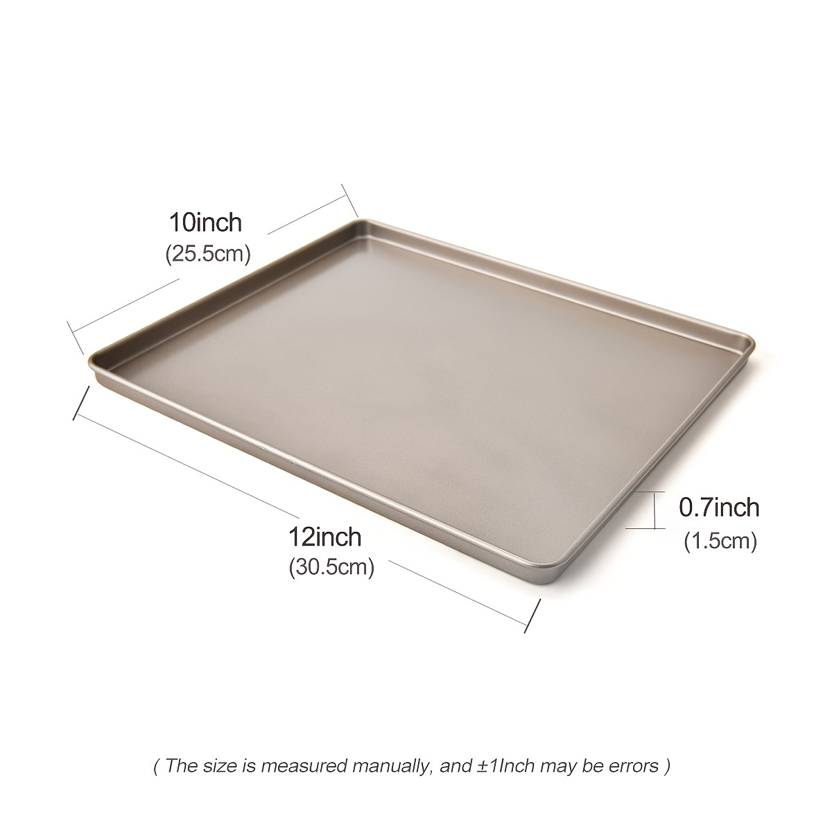 Baking Sheet Pans Cookie Tray Nonstick Heavy Carbon Steel - Temu