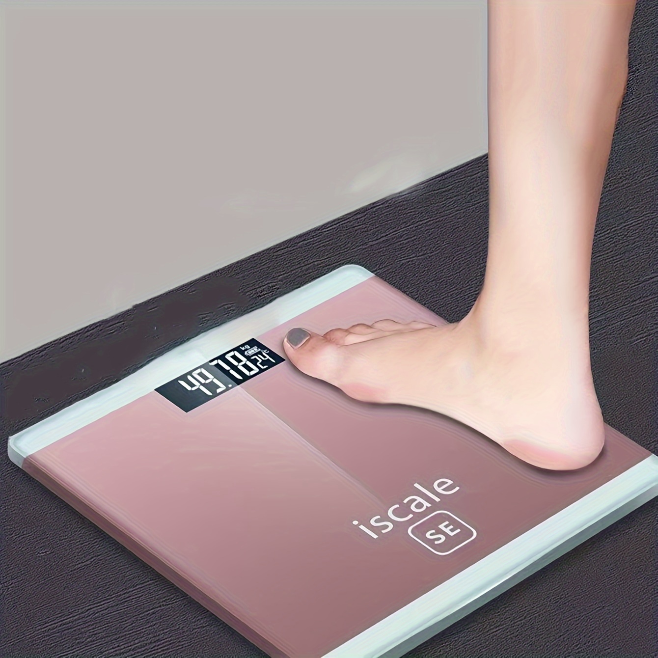 Rose Golden Mini Weight Scale, Household Electronic Scale, Smart Body  Weight Scale, Weighing Electronic Scale, Se - Temu